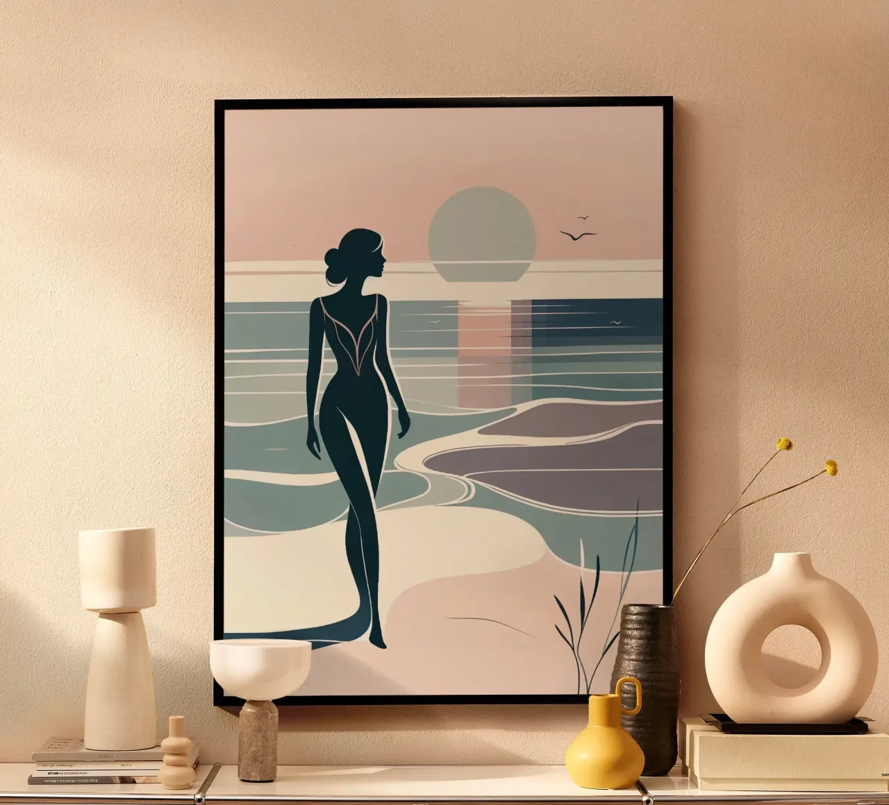silhouette woman carta hahnemühle da saimo