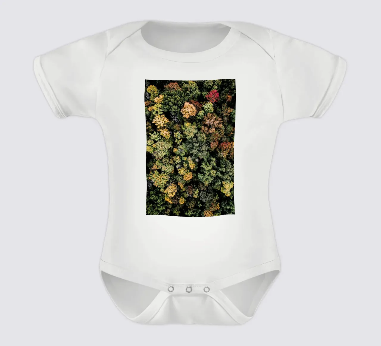 Tones of Autumn body neonato maniche corte da Airpixels
