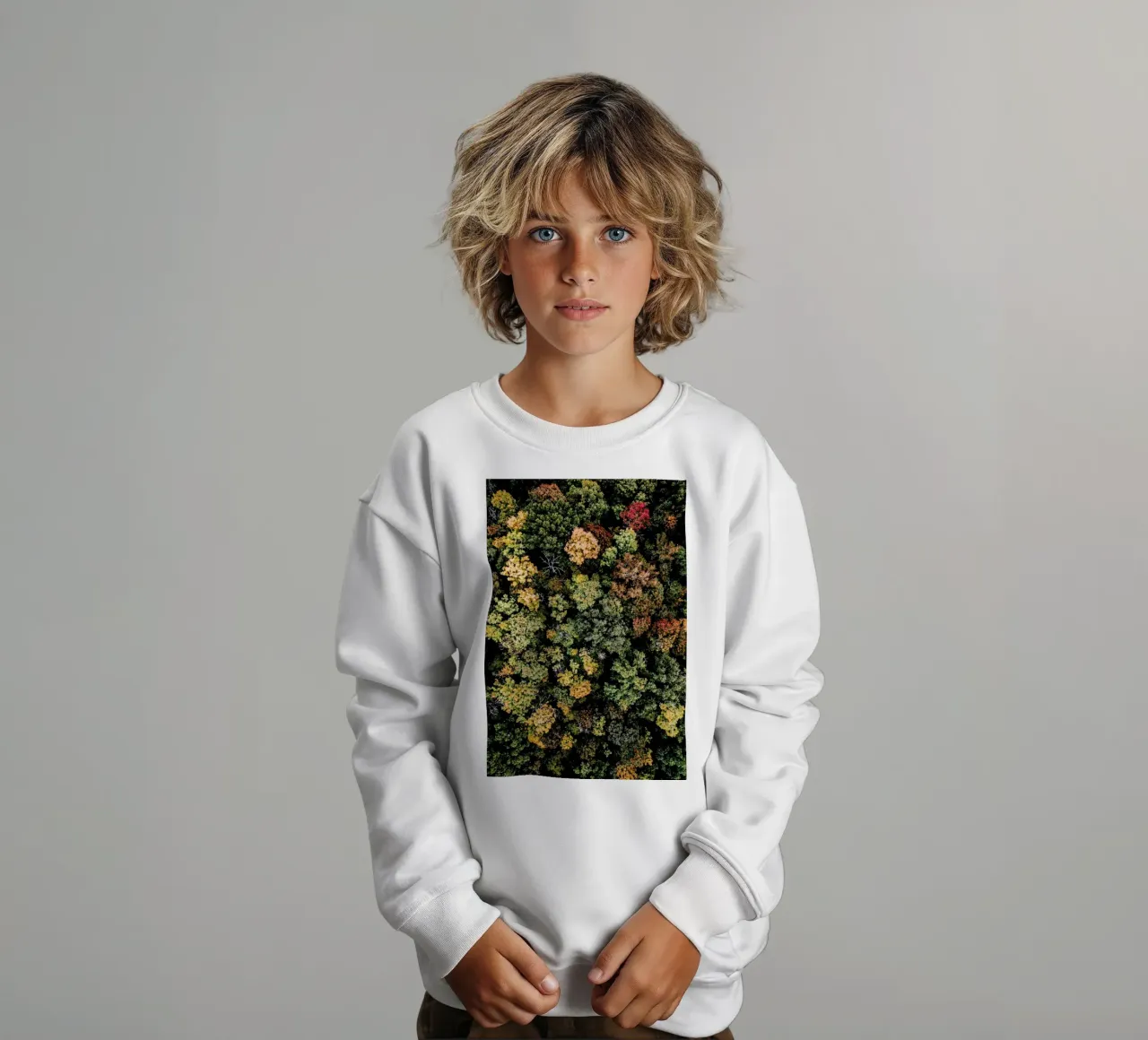 Tones of Autumn Kinder Sweatshirt von Airpixels