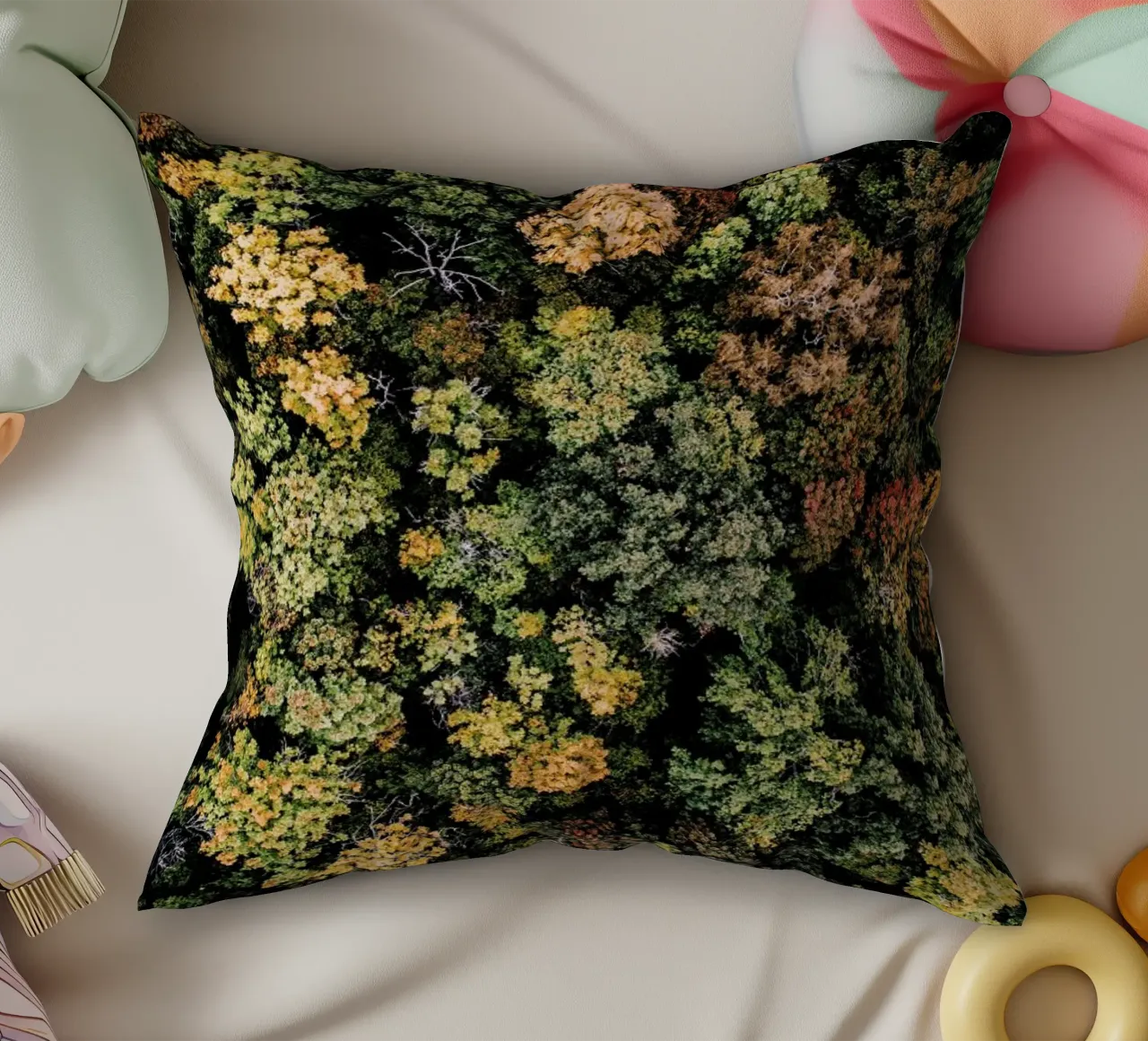 Tones of Autumn cuscino da Airpixels