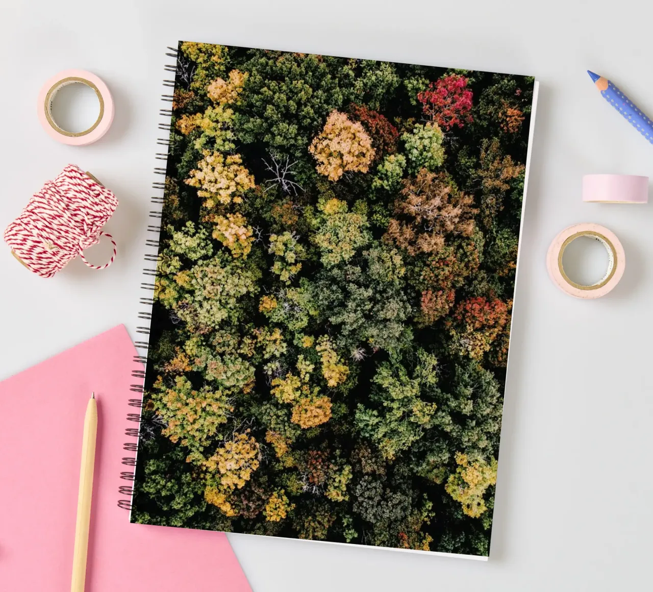 Tones of Autumn diario ad anelli da Airpixels