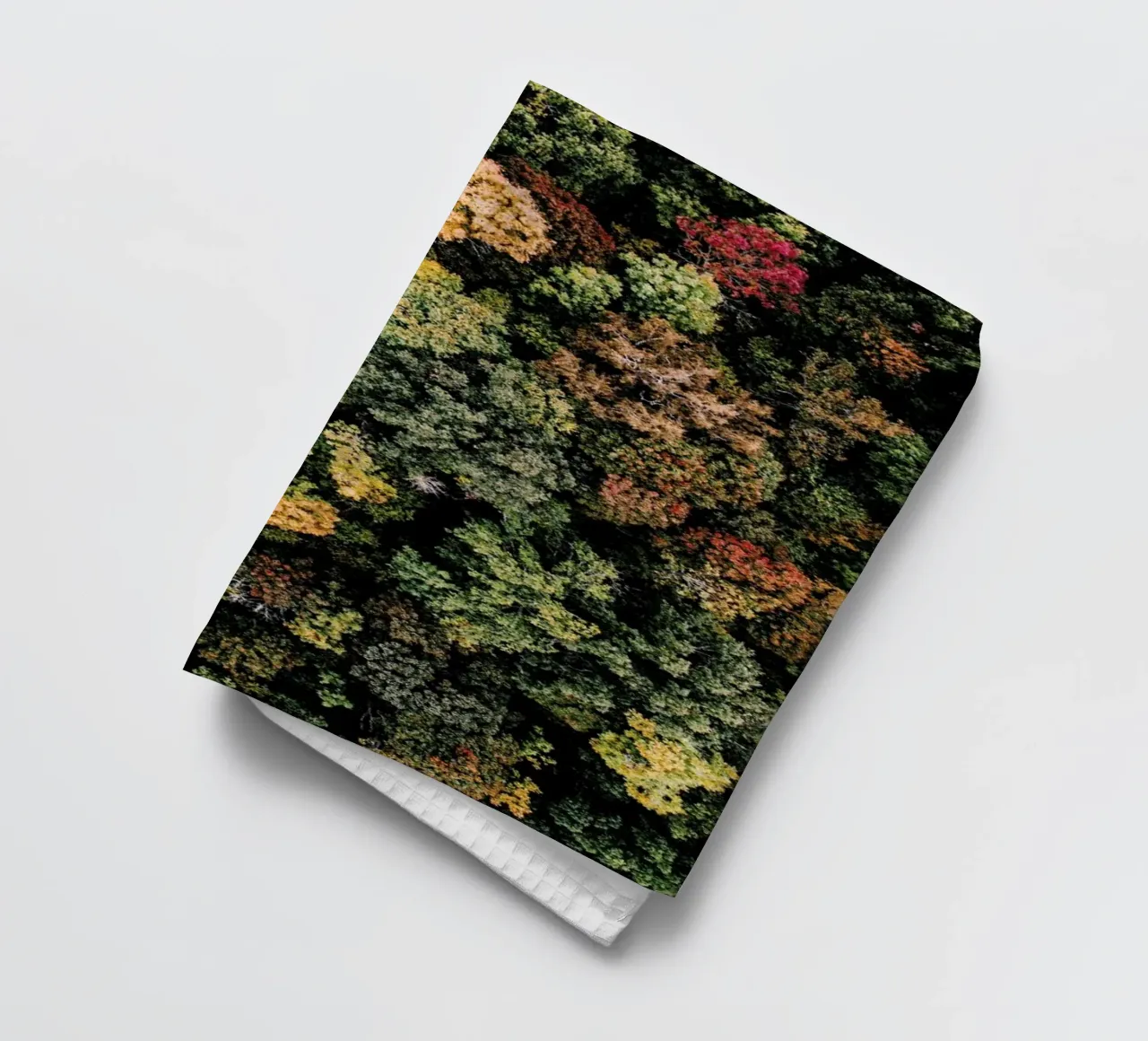 Tones of Autumn tea towel by Airpixels