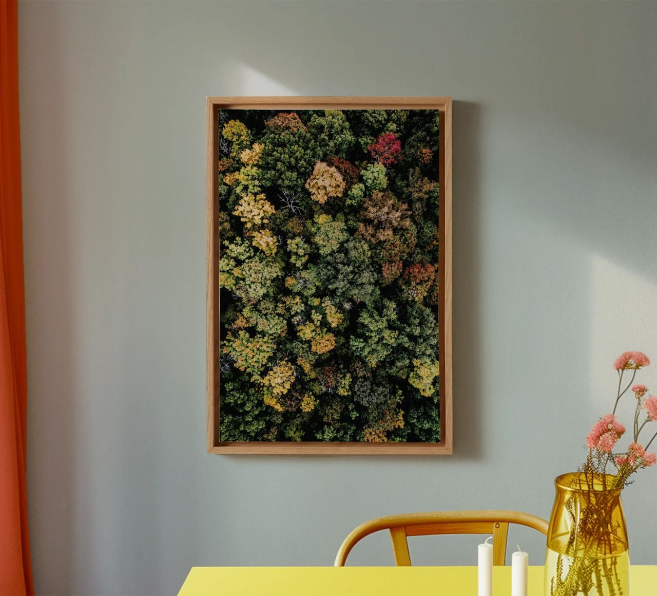 Tones of Autumn canvas van Airpixels