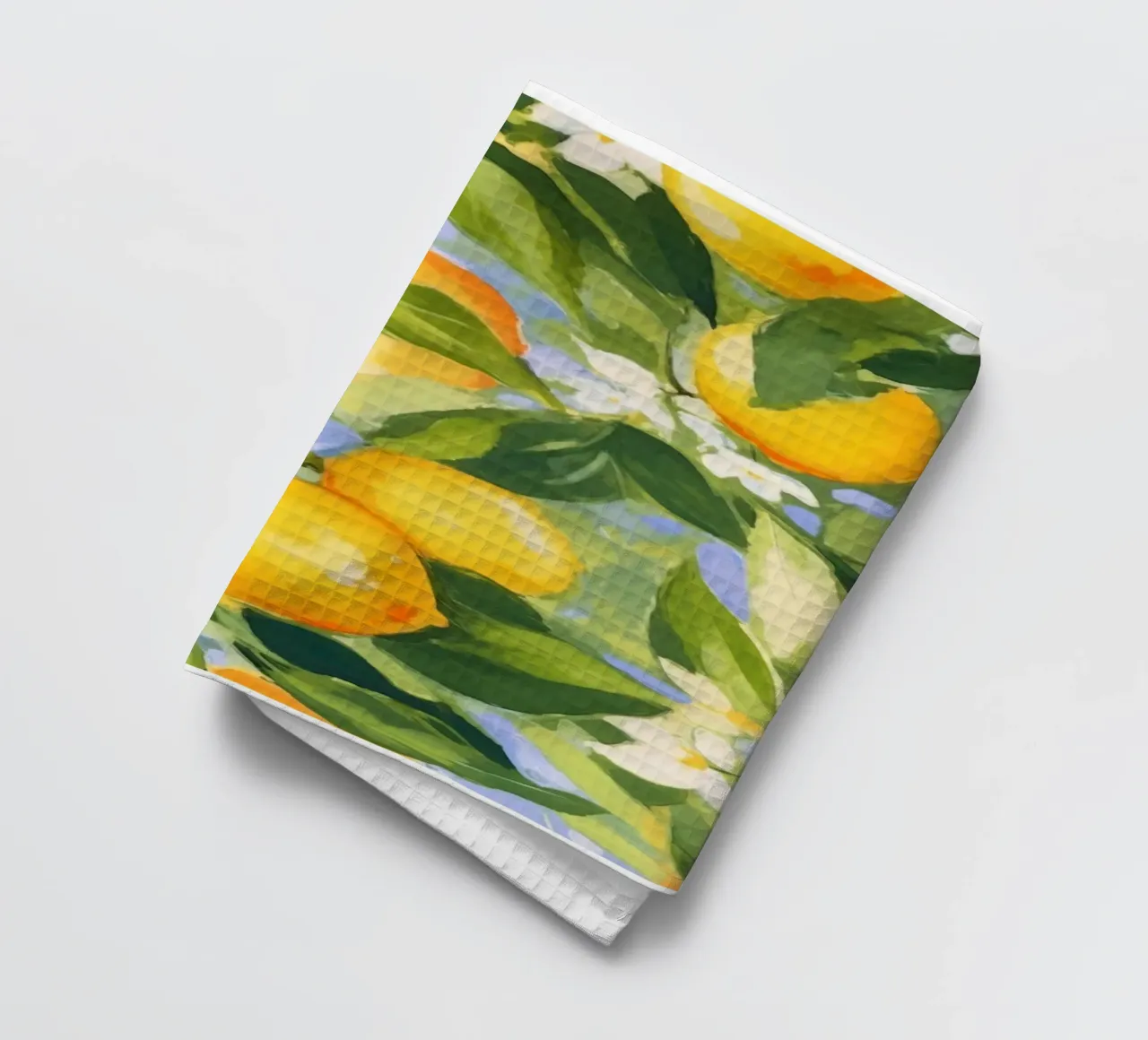 Italienische Zitrone Drucken, Obst Poster, Zitrone Italienisch Wandkunst Geschirrtuch von Bella Studio
