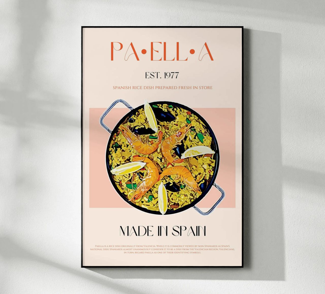 Paella Print plexiglass da KOKRPrints