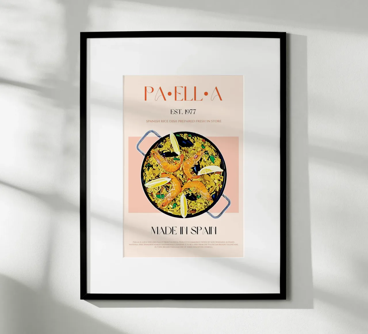 Paella Print carta hahnemühle da KOKRPrints