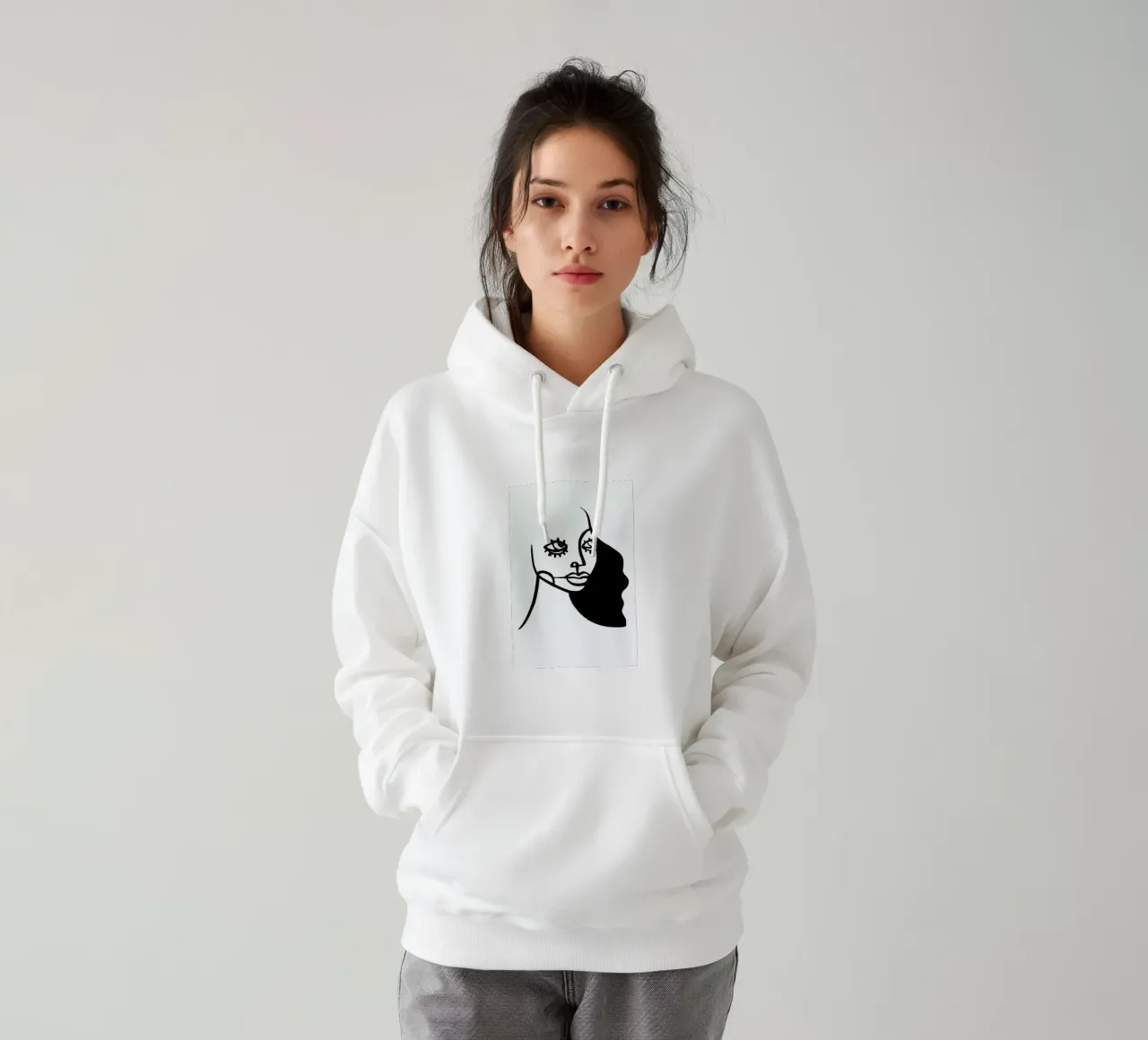 Deneb sudadera con capucha de Ninhol