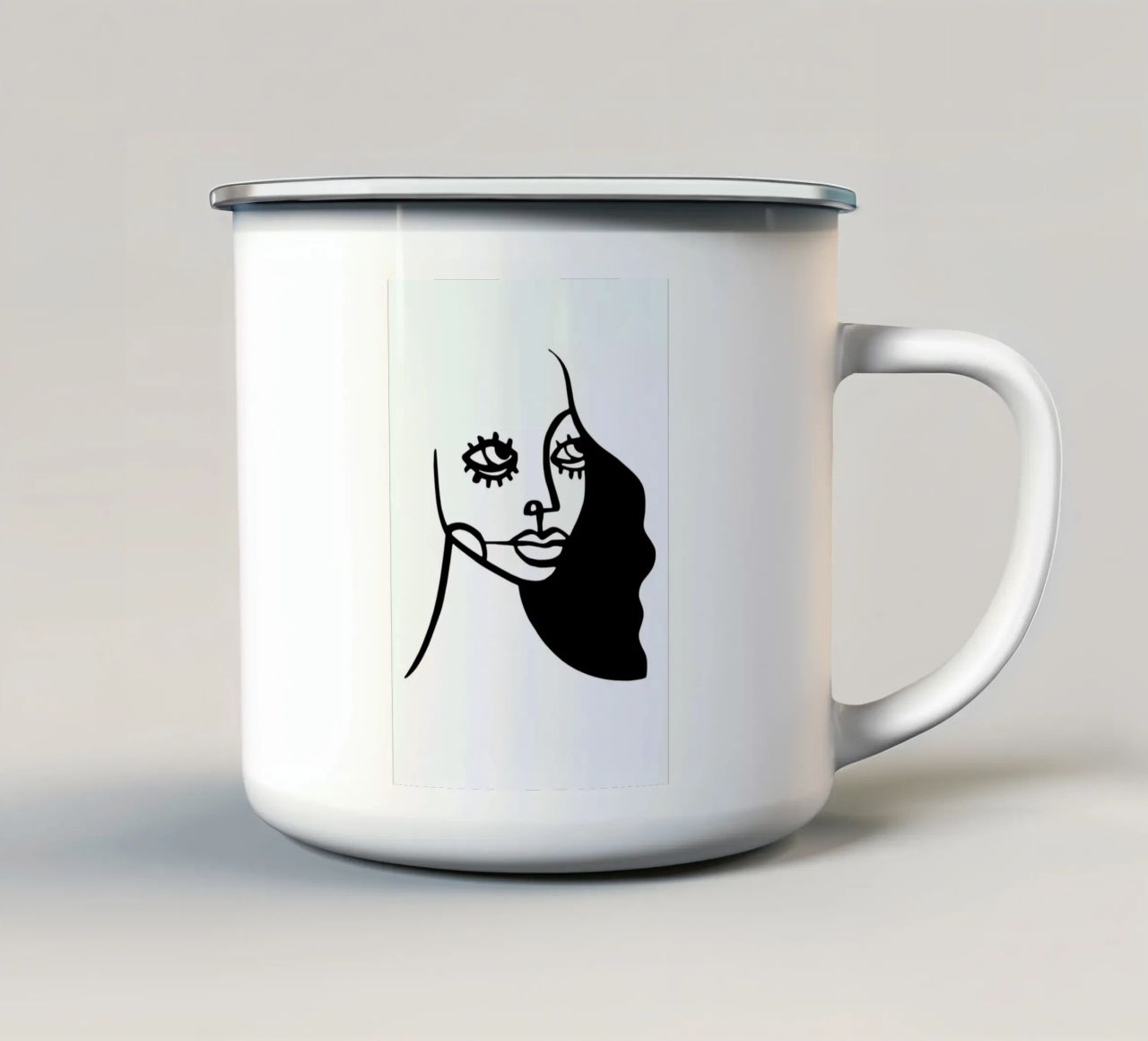Deneb tazza in smalto da Ninhol
