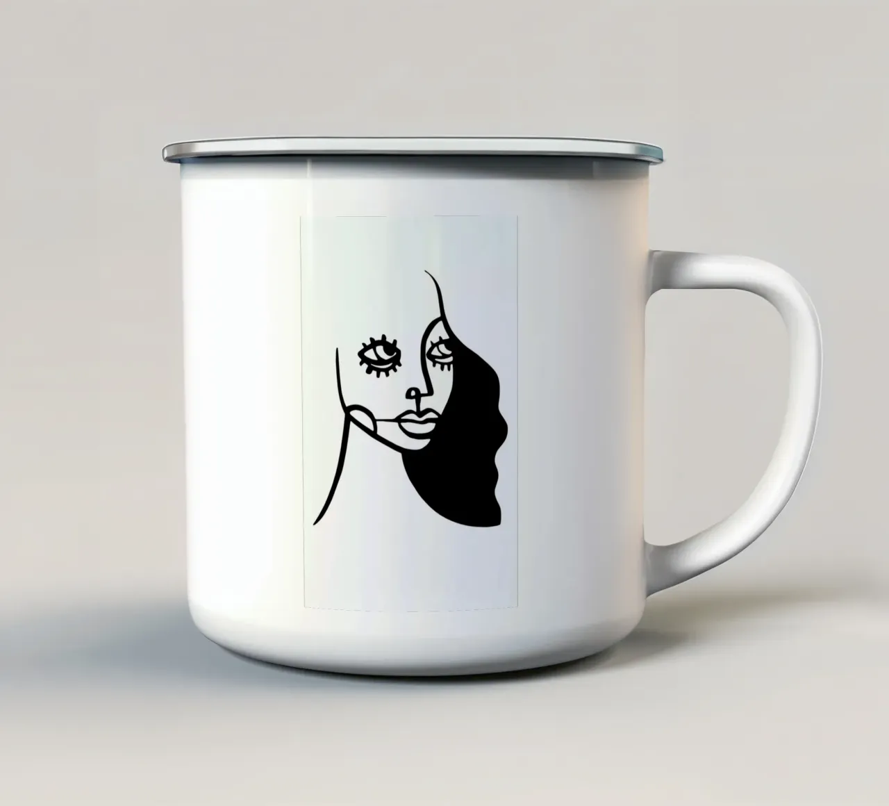 Deneb enamel mug by Ninhol