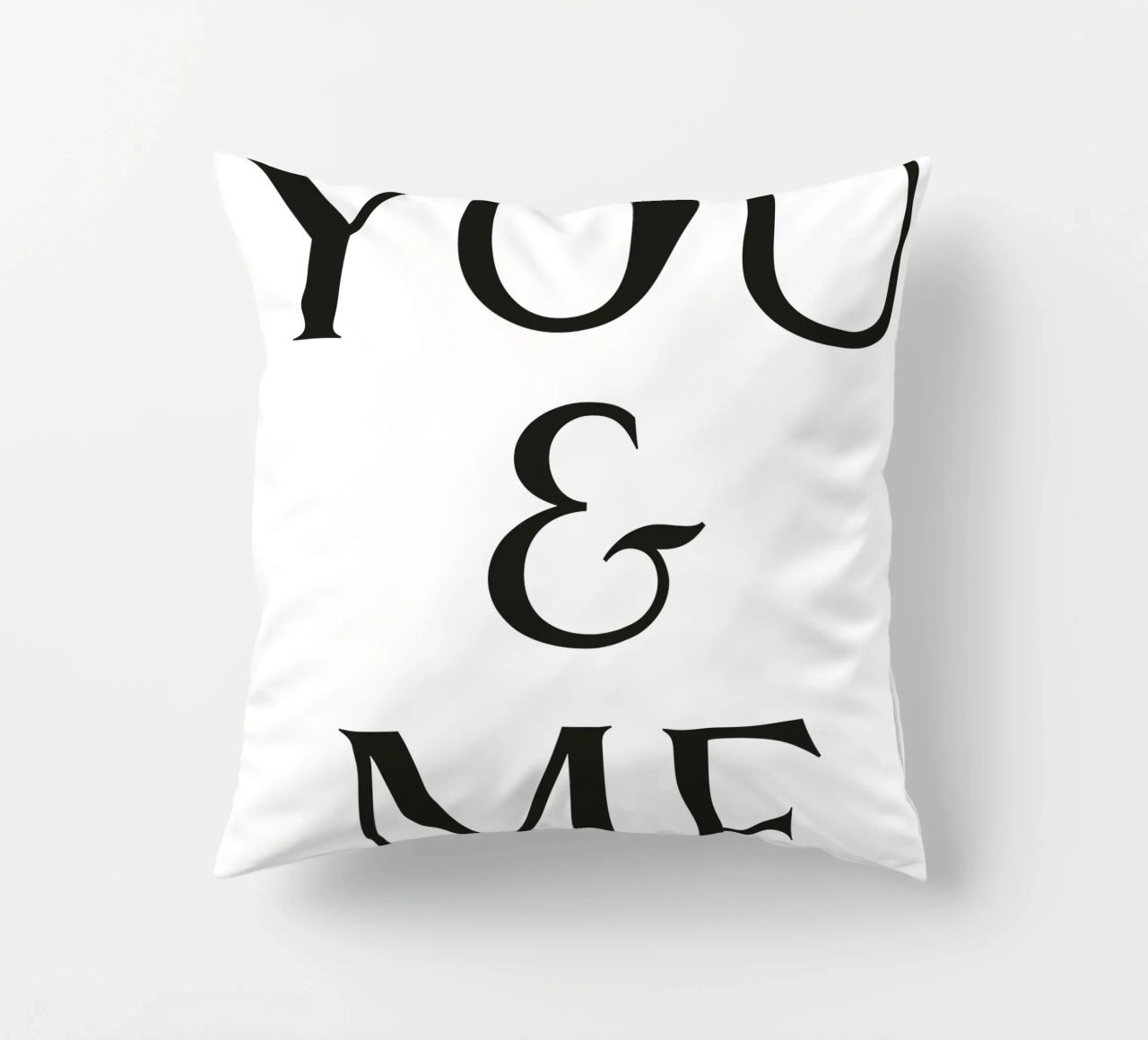 TU E ME cuscino da Katja Stehle Design