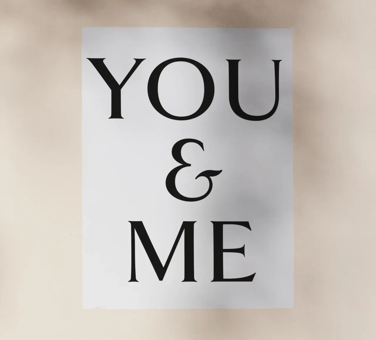 TU E ME pellicola backlit da Katja Stehle Design