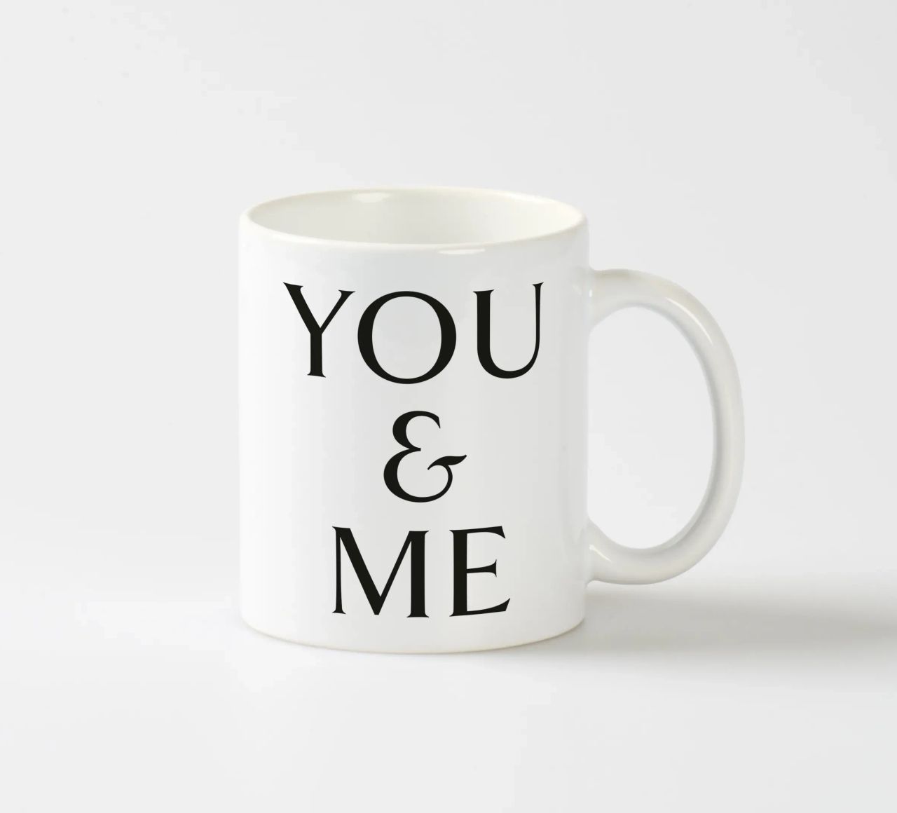 TU E ME tazza in ceramica da Katja Stehle Design