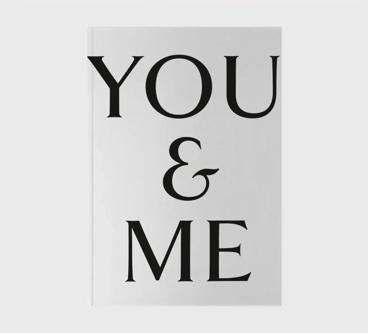 DU & ICH Notizbuch von Katja Stehle Design