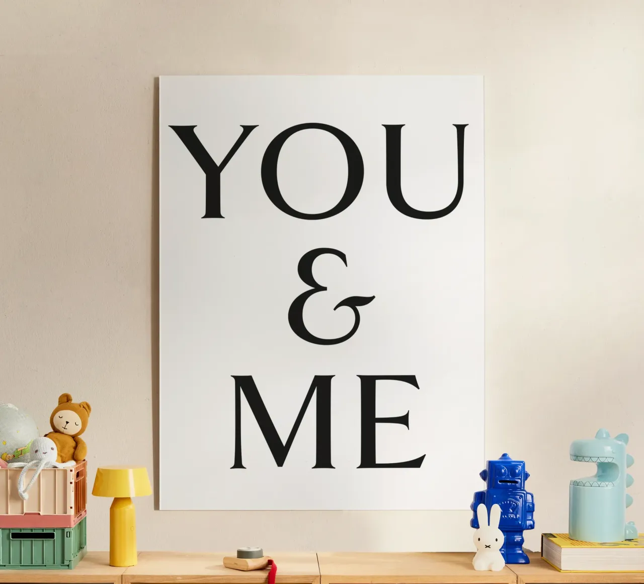 TÚ Y YO metacrilato de Katja Stehle Design