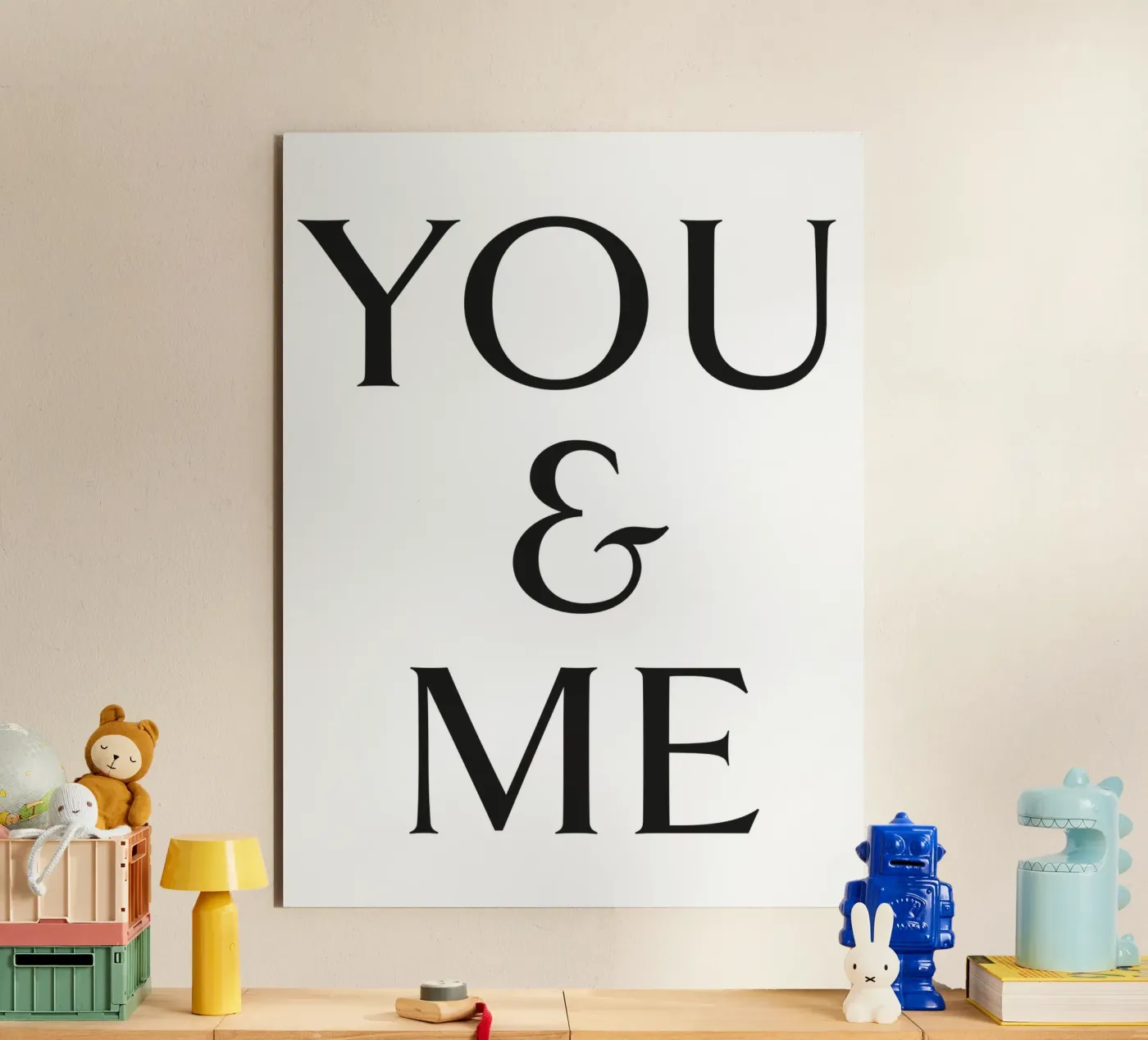 TU E ME pannello forex da Katja Stehle Design