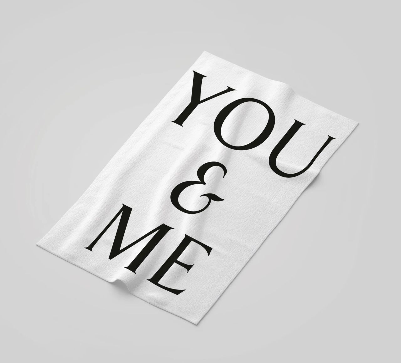 TU E ME telo mare da Katja Stehle Design
