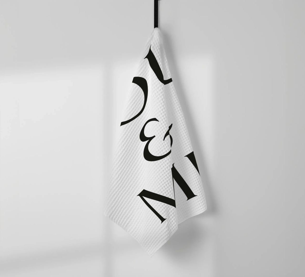 DU & ICH Geschirrtuch von Katja Stehle Design