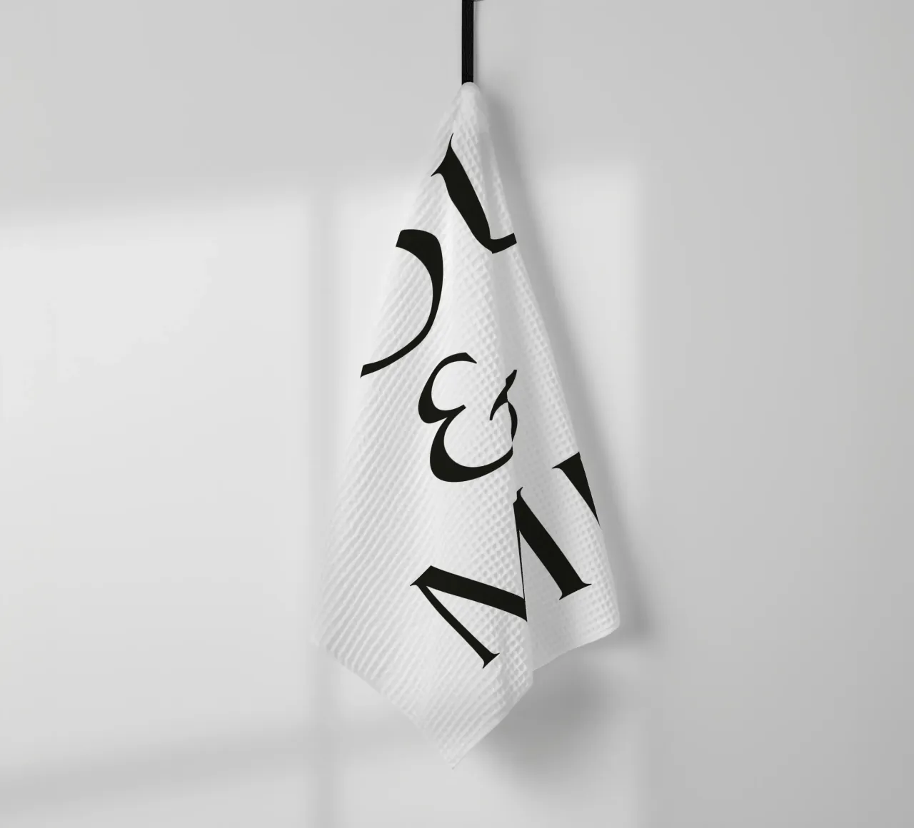 TU E ME canovaccio da cucina da Katja Stehle Design