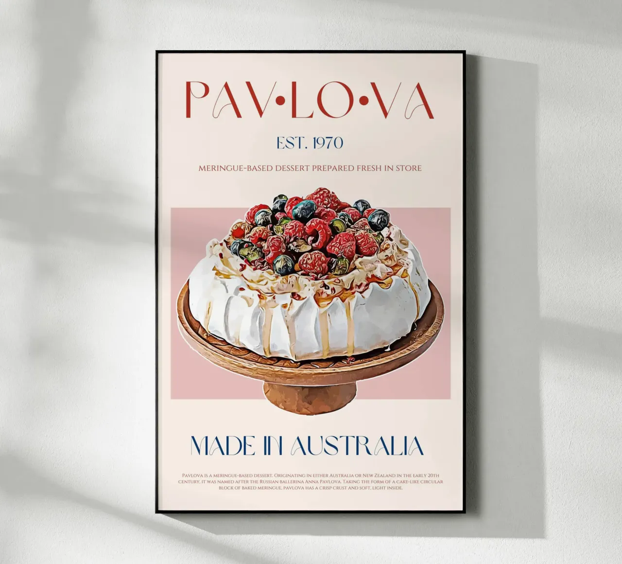 Pavlova Print metacrilato de KOKRPrints