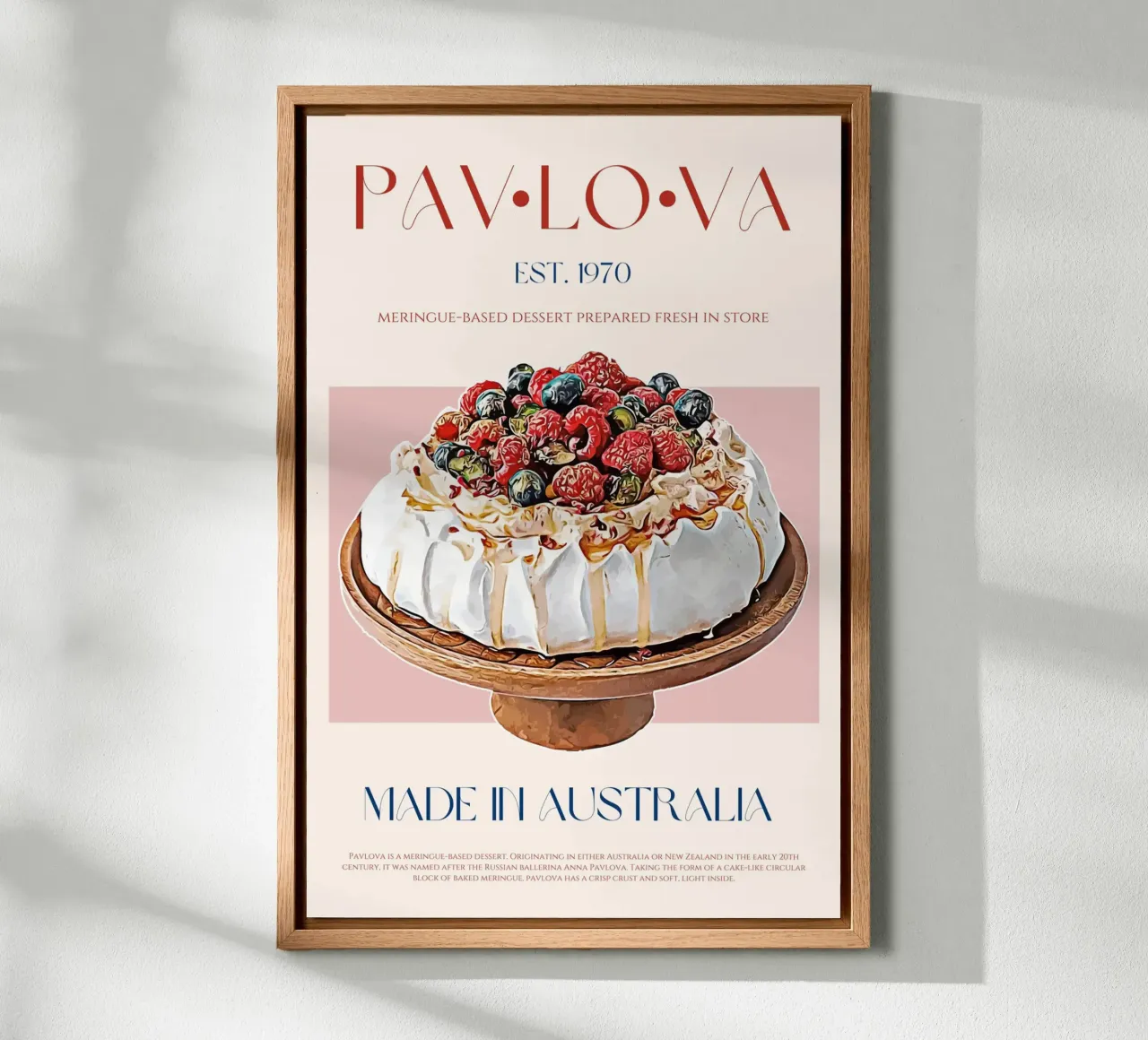 Pavlova Print alu-dibond by KOKRPrints