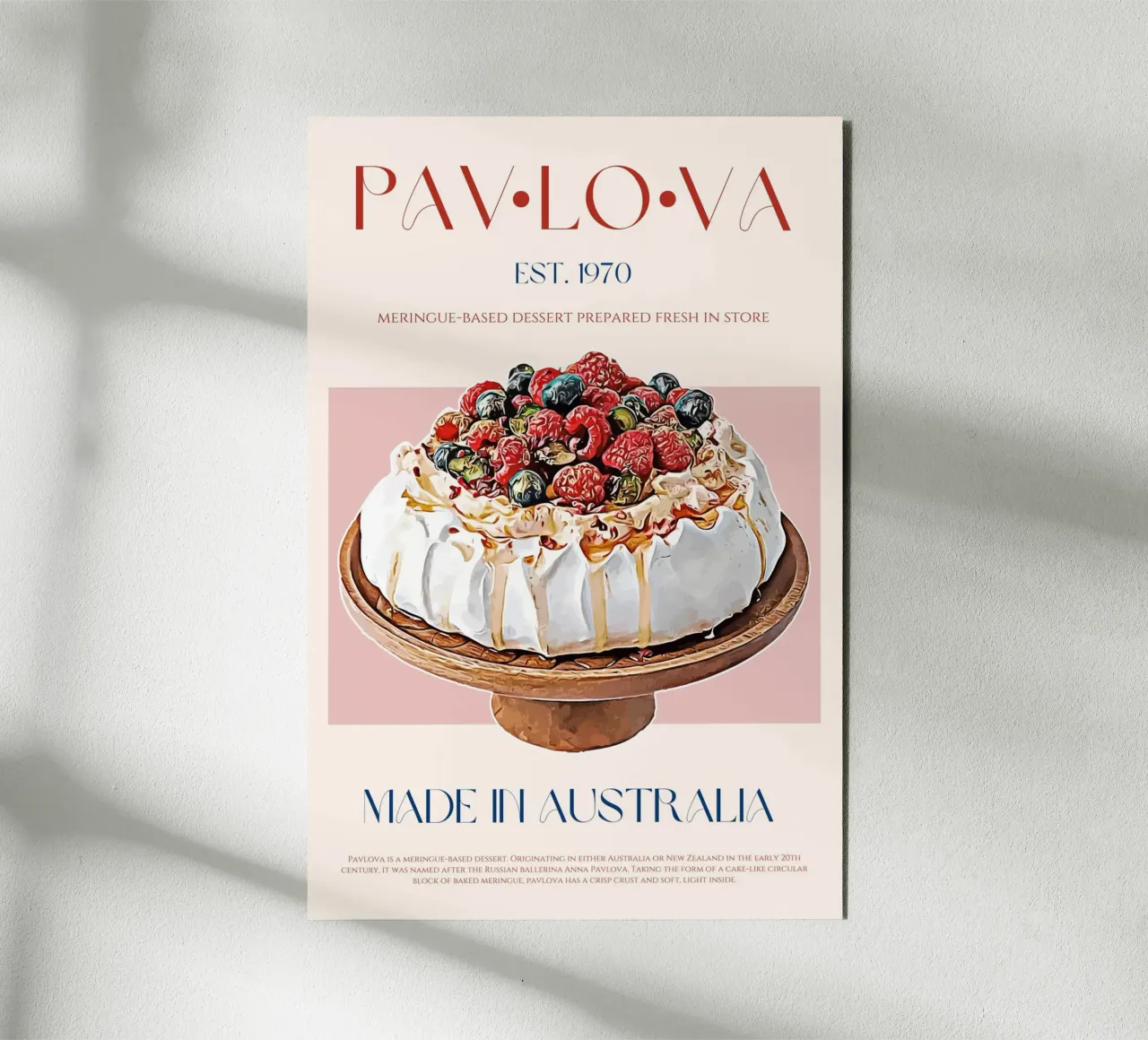 Pavlova Print alu-dibond by KOKRPrints