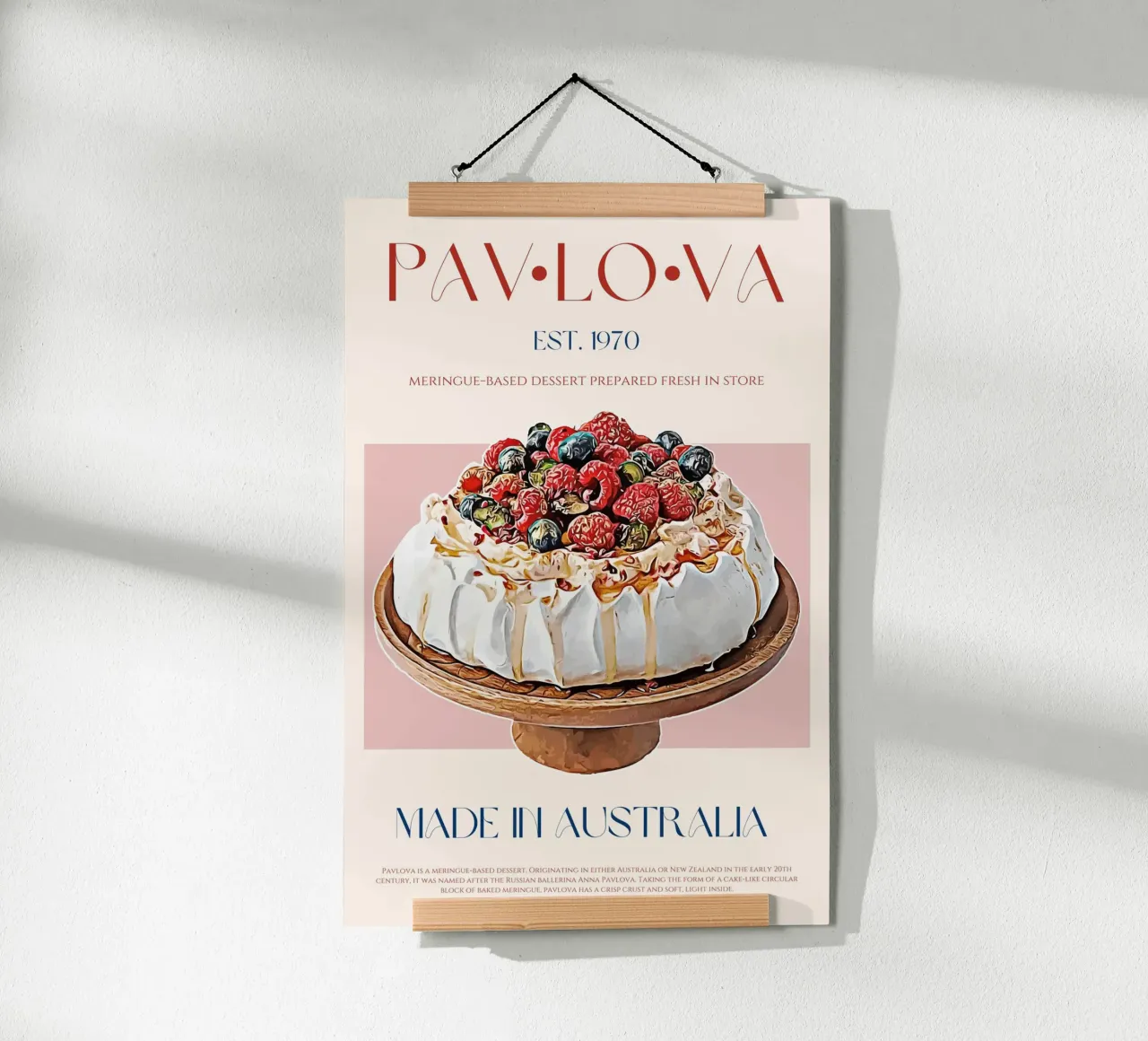 Stampa Pavlova poster da KOKRPrints