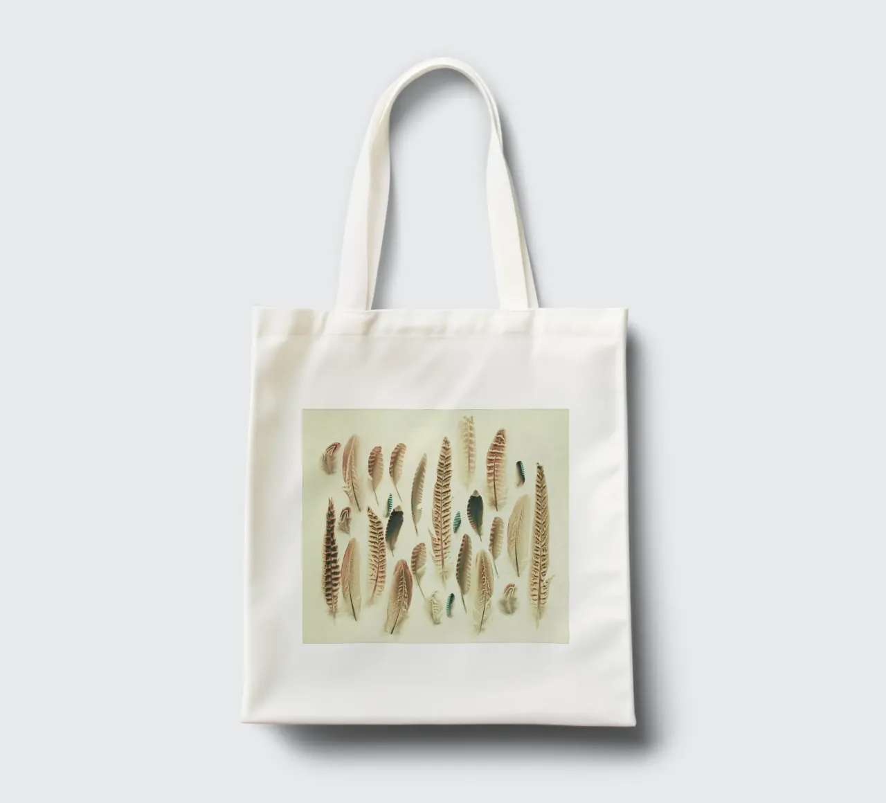 Piume trovate borsa in juta da Cassia Beck Photography