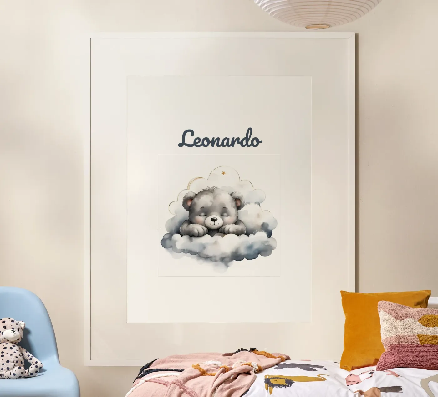 Sleepy Bear poster by Indigo Rain