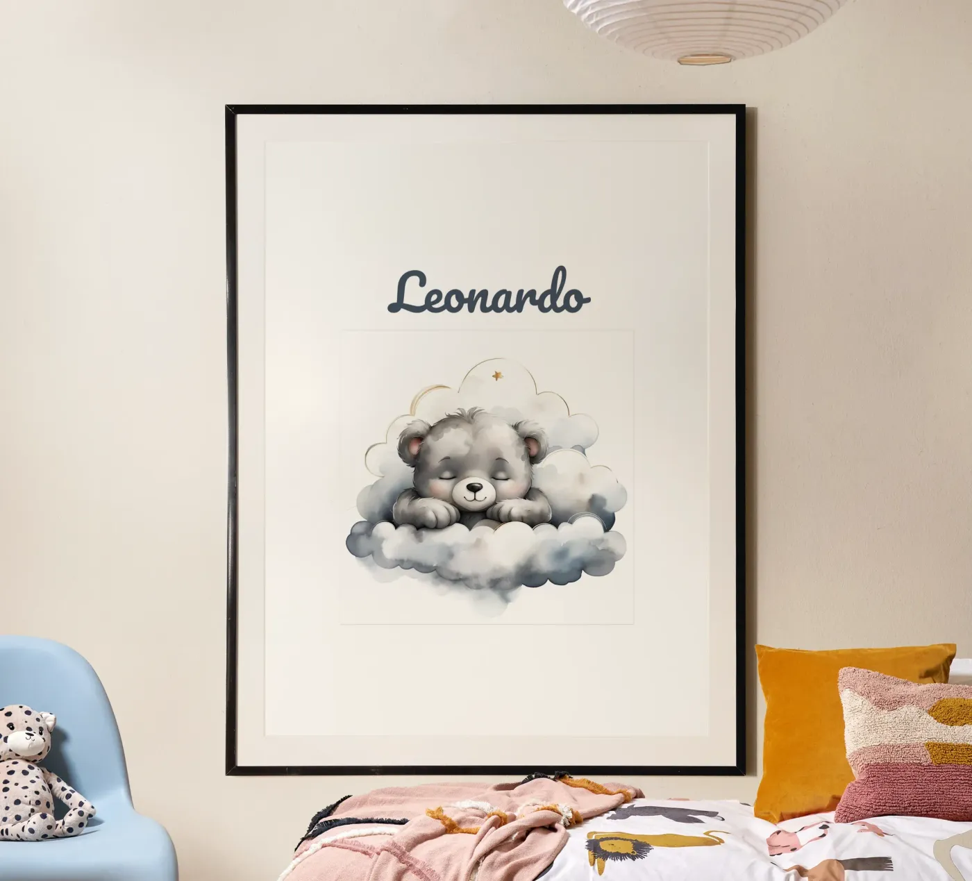 Sleepy Bear poster by Indigo Rain