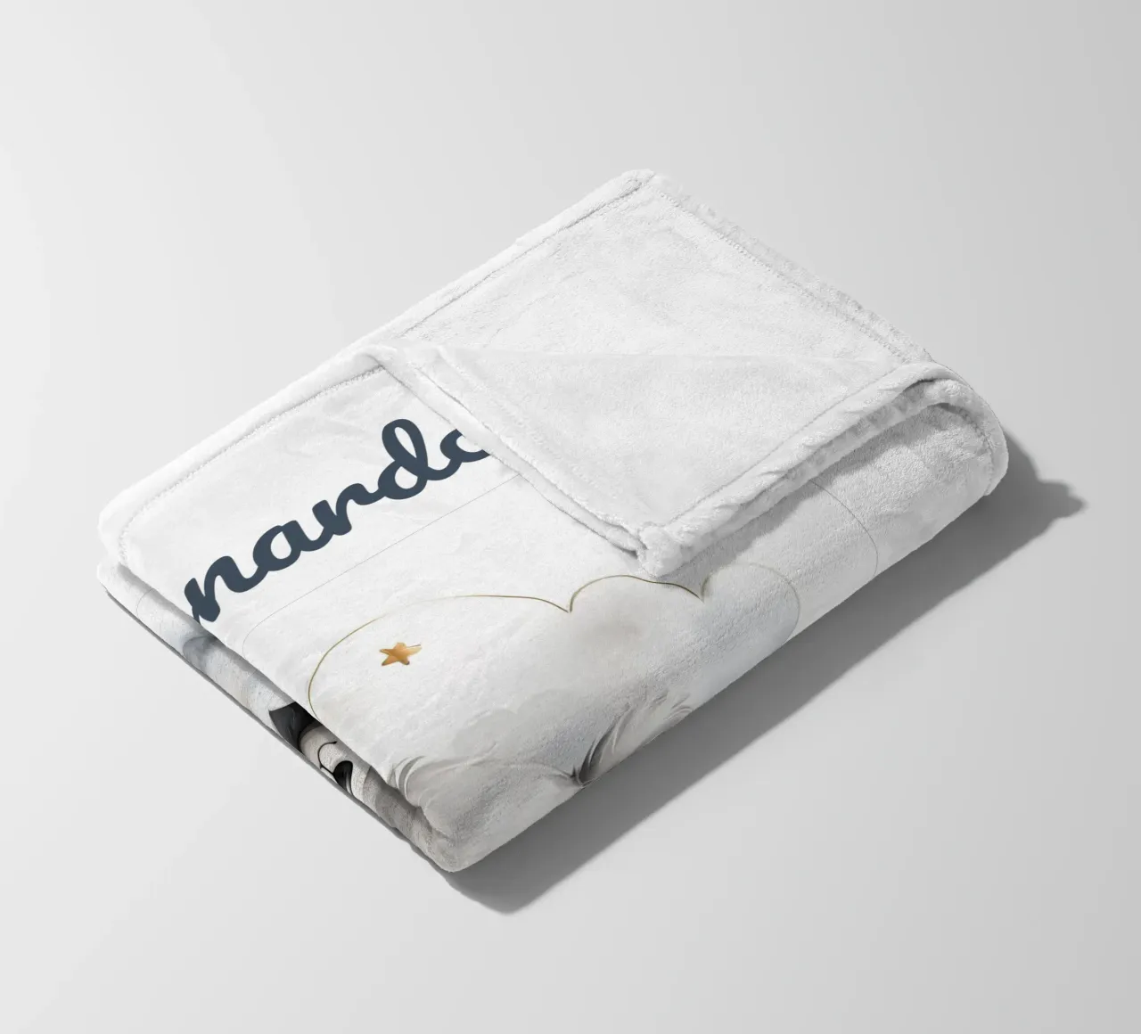 Orso addormentato coperta in pile da Indigo Rain