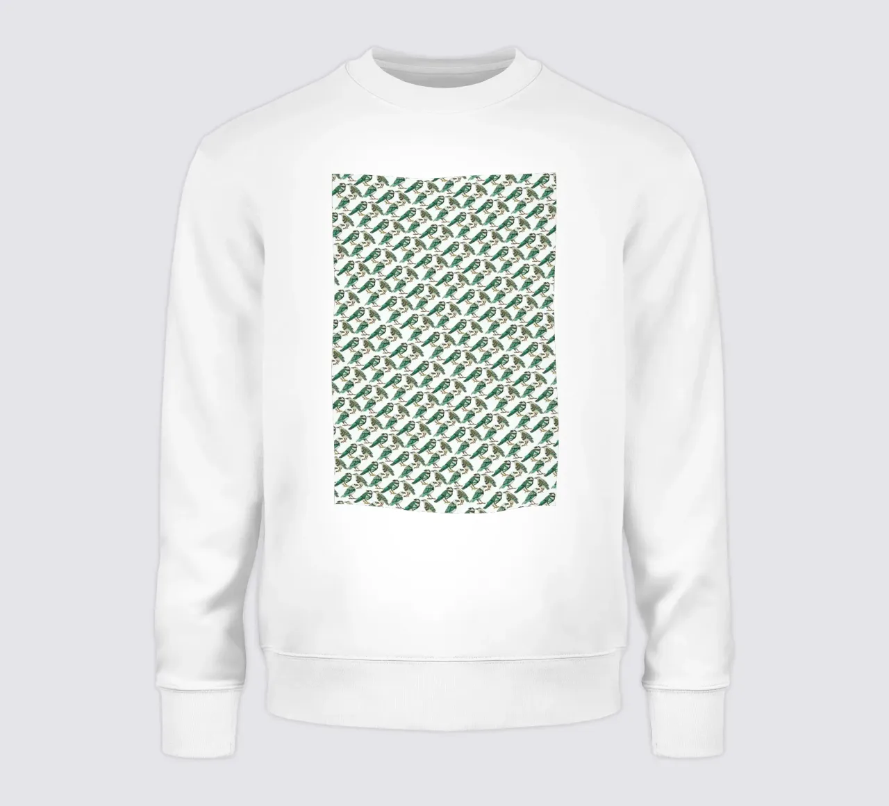 Retro Birds felpa da Pom Graphic Design