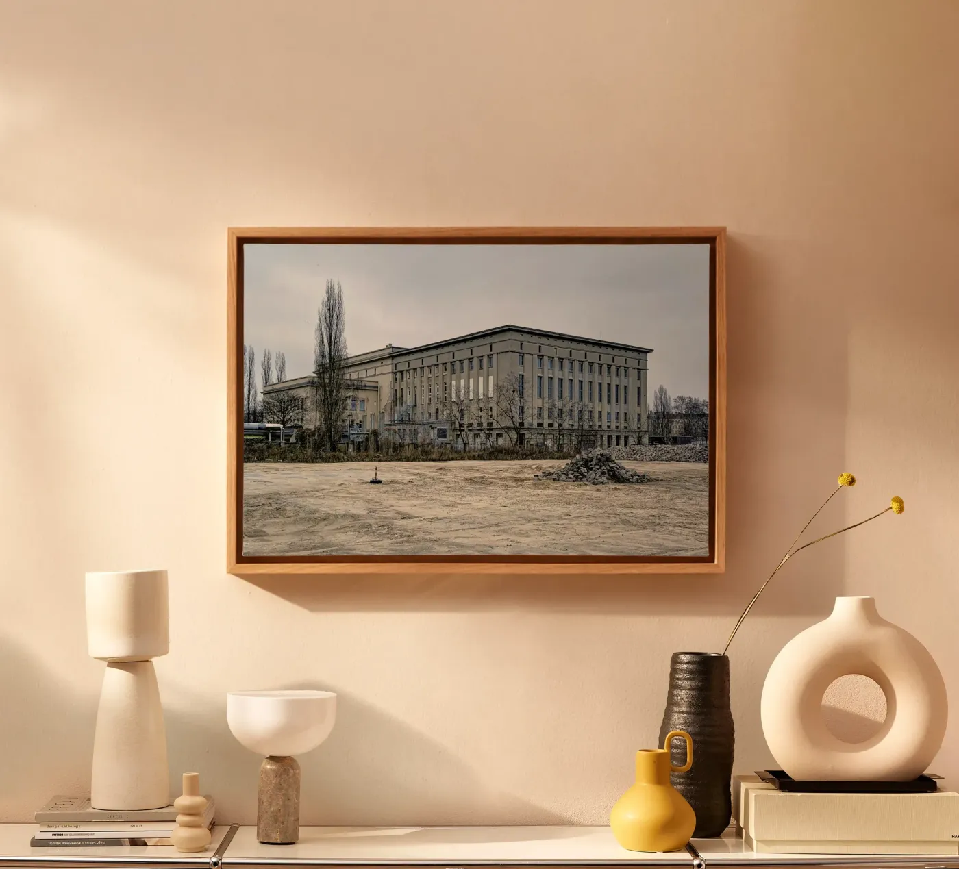 Berghain canvas by Michael Belhadi