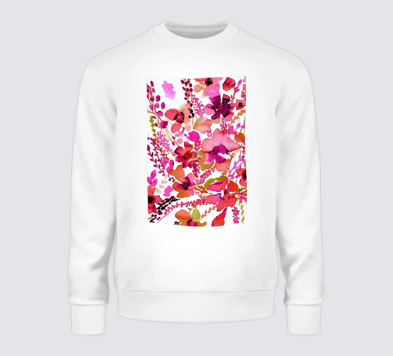 Amelia Floral Pink felpa da Amy Sia