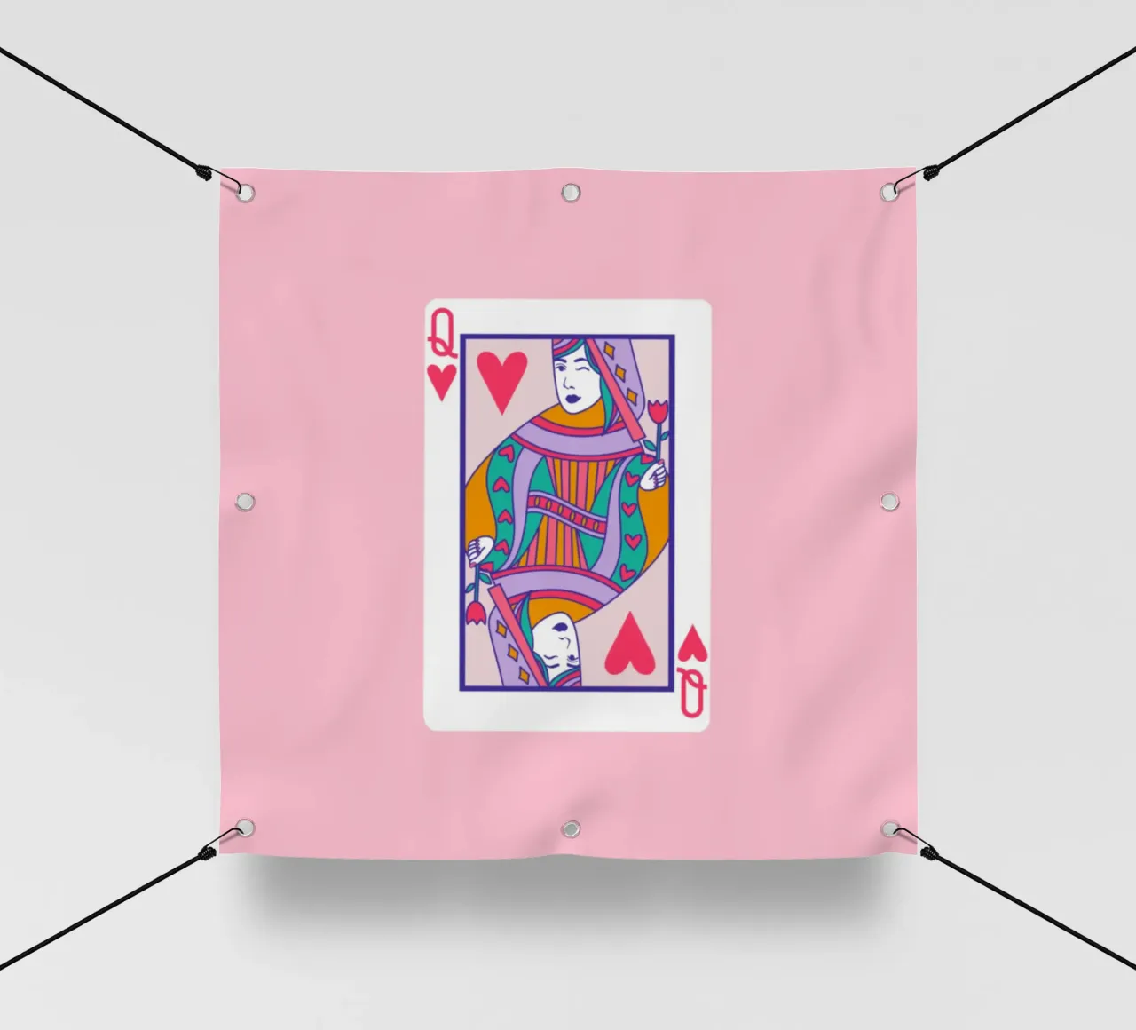 QUEEN OF HEARTS pvc cover by LAUSEMIA DESIGN STUDIO