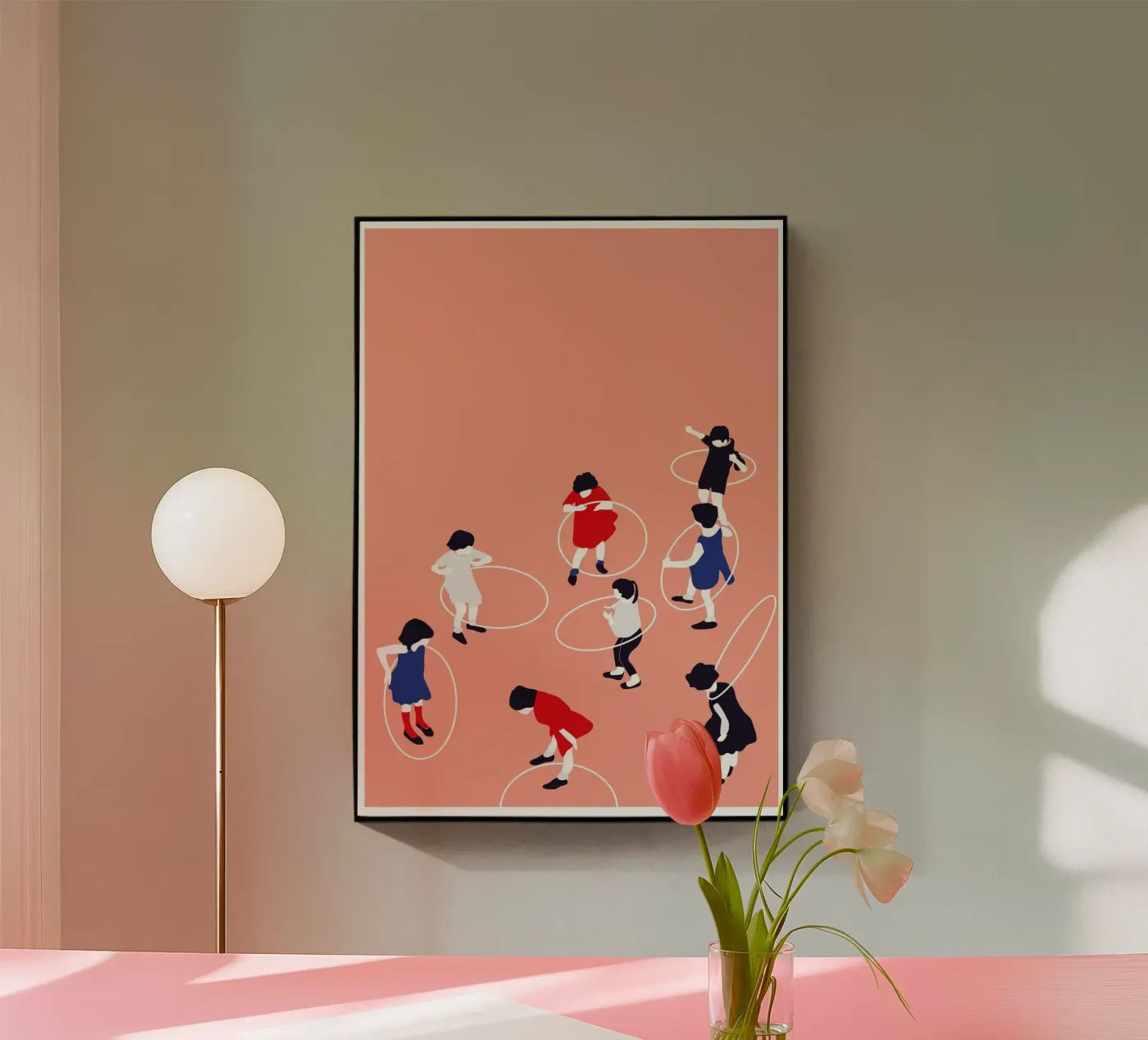 Let´s Play Acryl-Glas von Margret-aurin