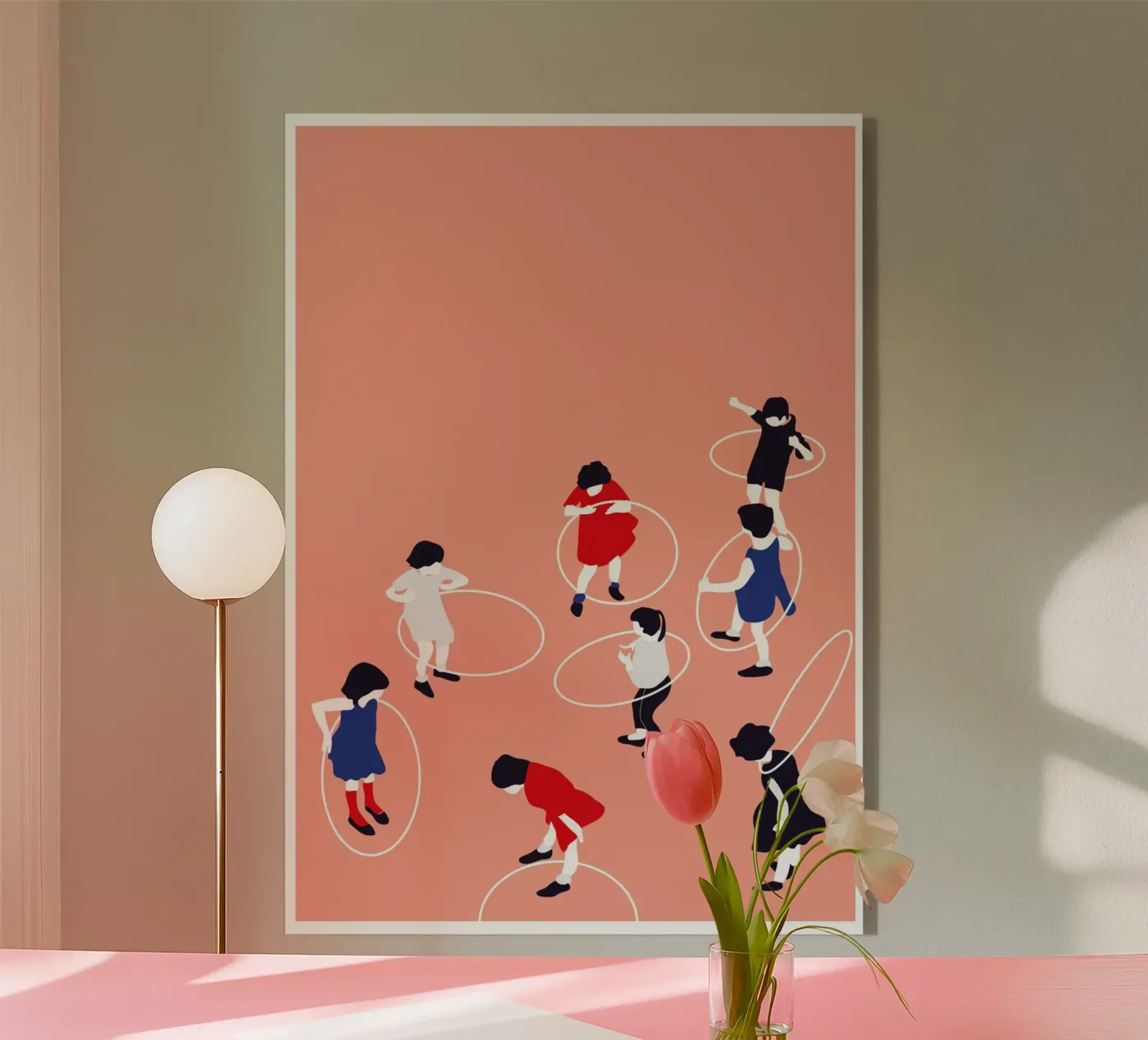 Let´s Play Acryl-Glas von Margret-aurin
