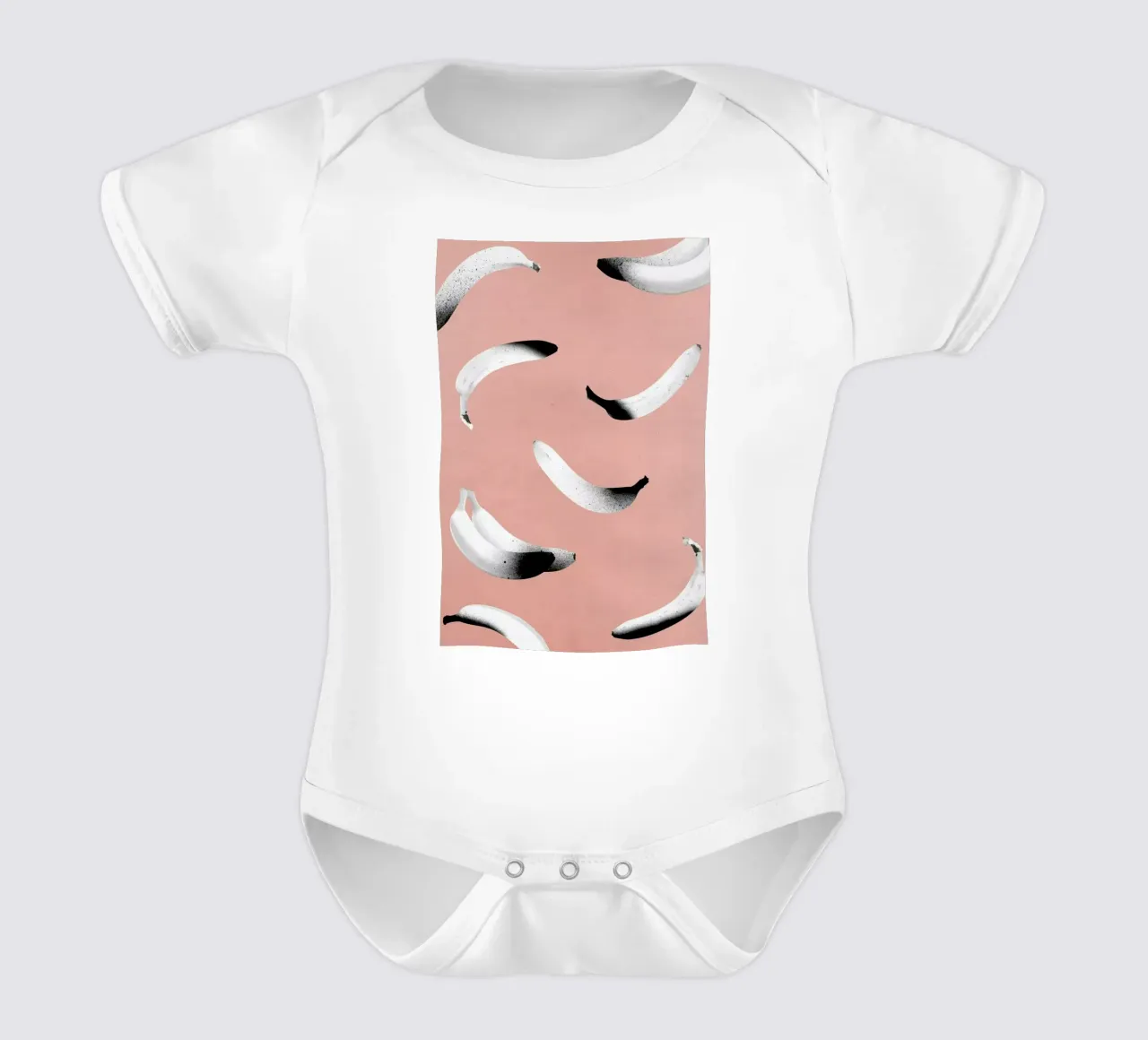 B-A-N-A-N-A-S 2 body neonato maniche corte da STUDIO LEEMO