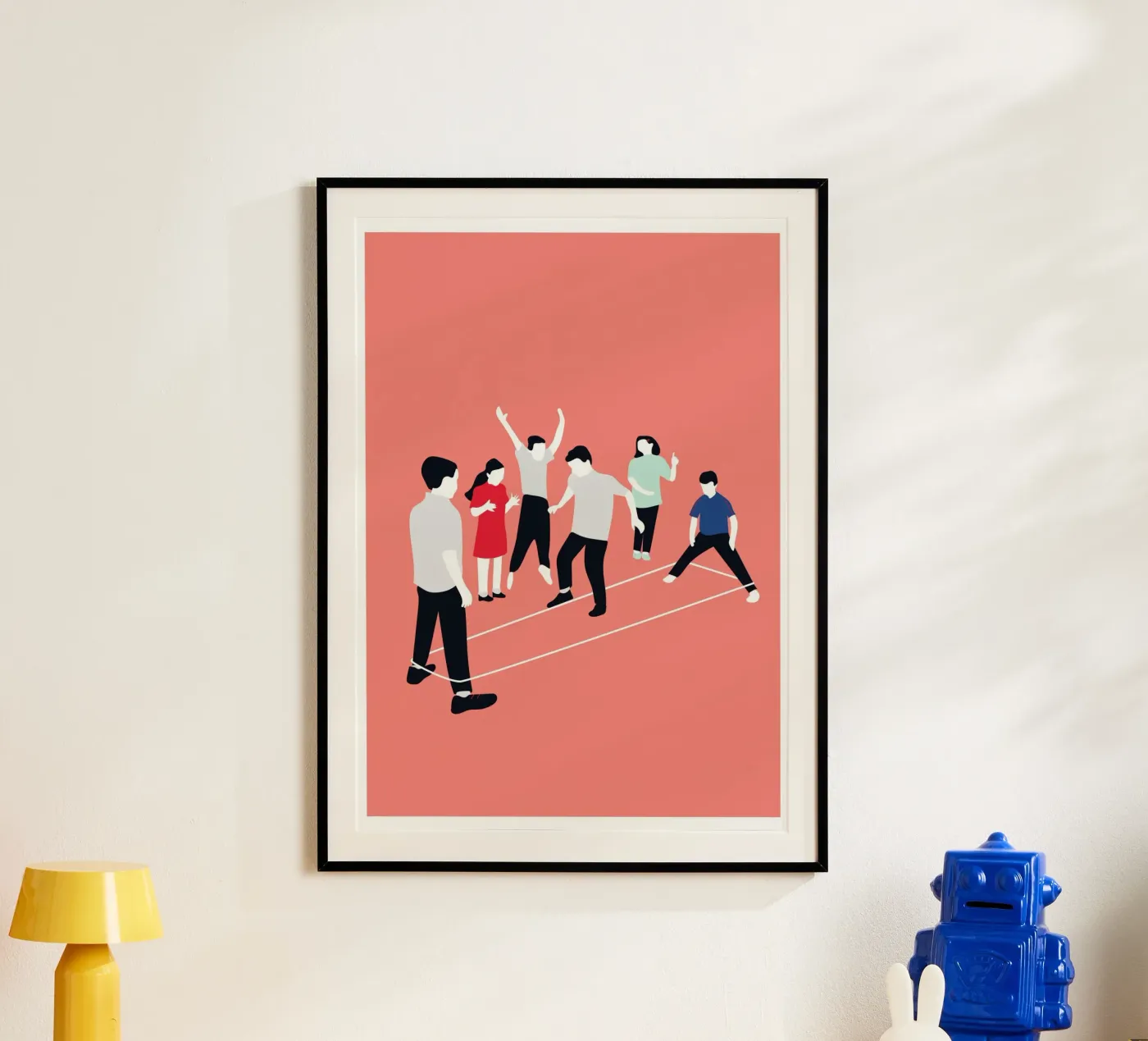 Let´s Jump Poster von Margret-aurin