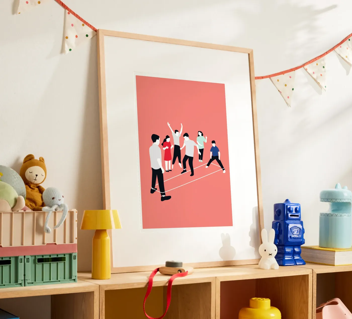 Let´s Jump Poster von Margret-aurin