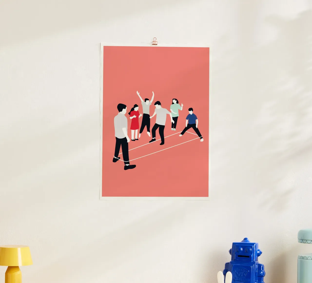 Let´s Jump poster da Margret-aurin