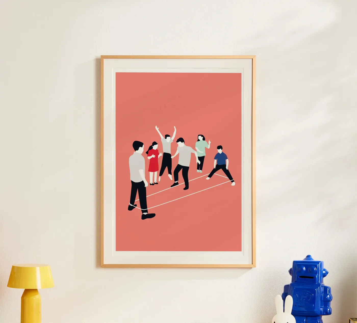 Let´s Jump poster da Margret-aurin