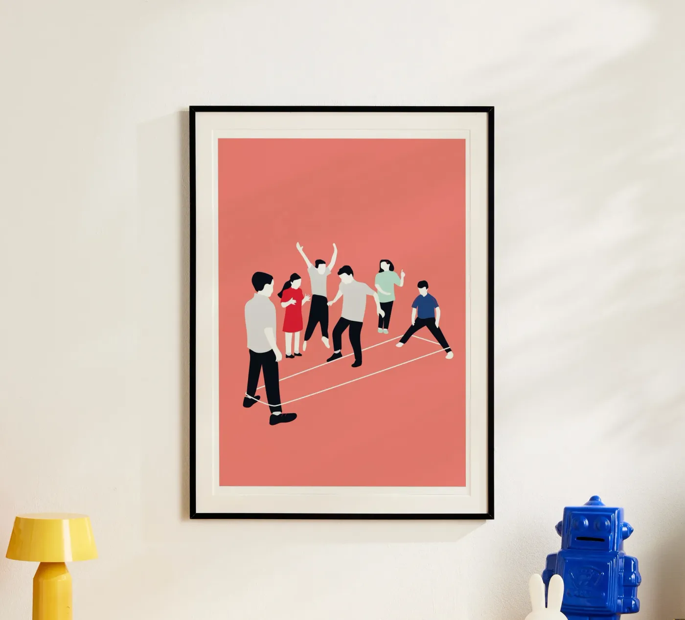 Let´s Jump poster da Margret-aurin