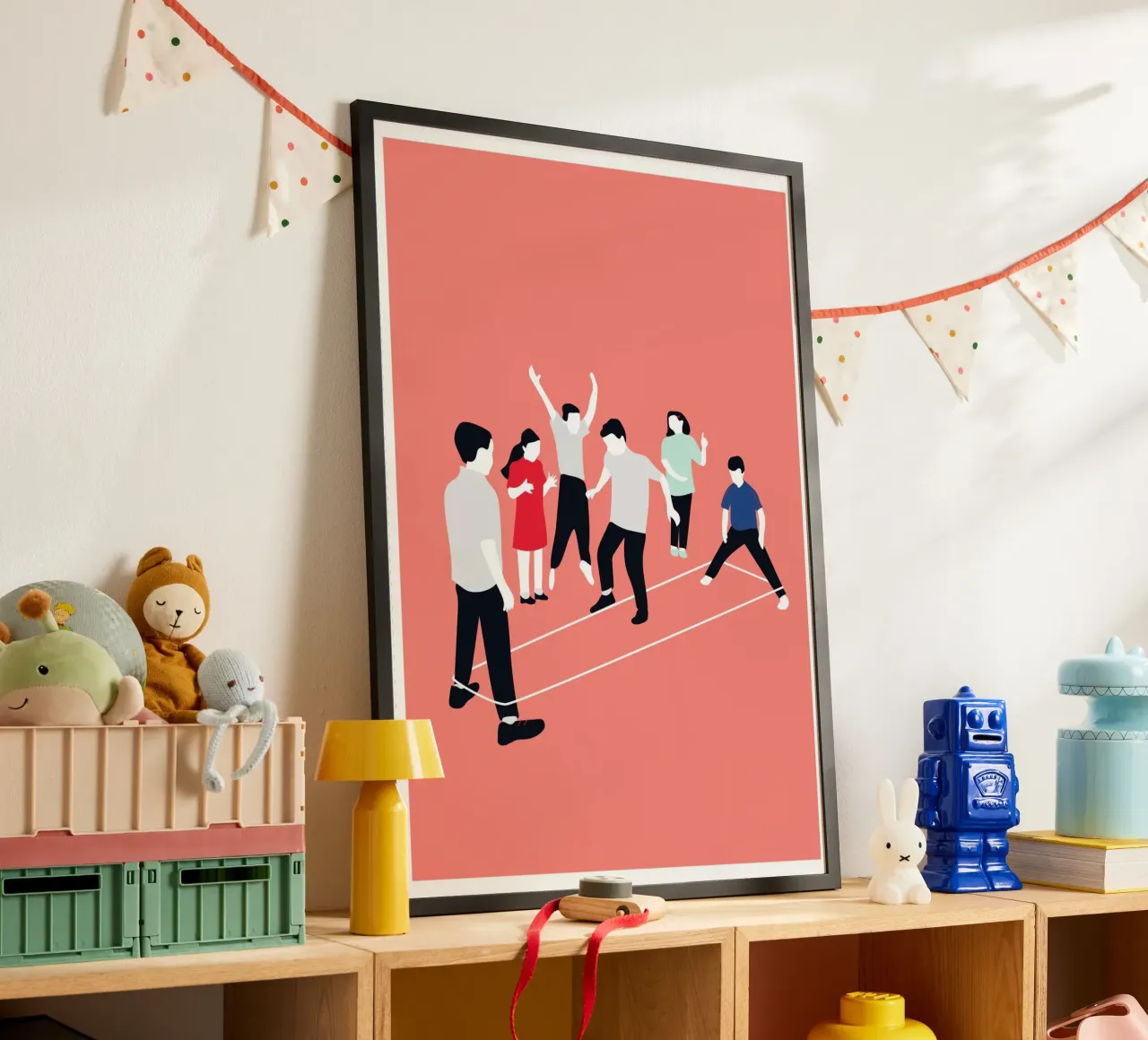 Let´s Jump poster da Margret-aurin