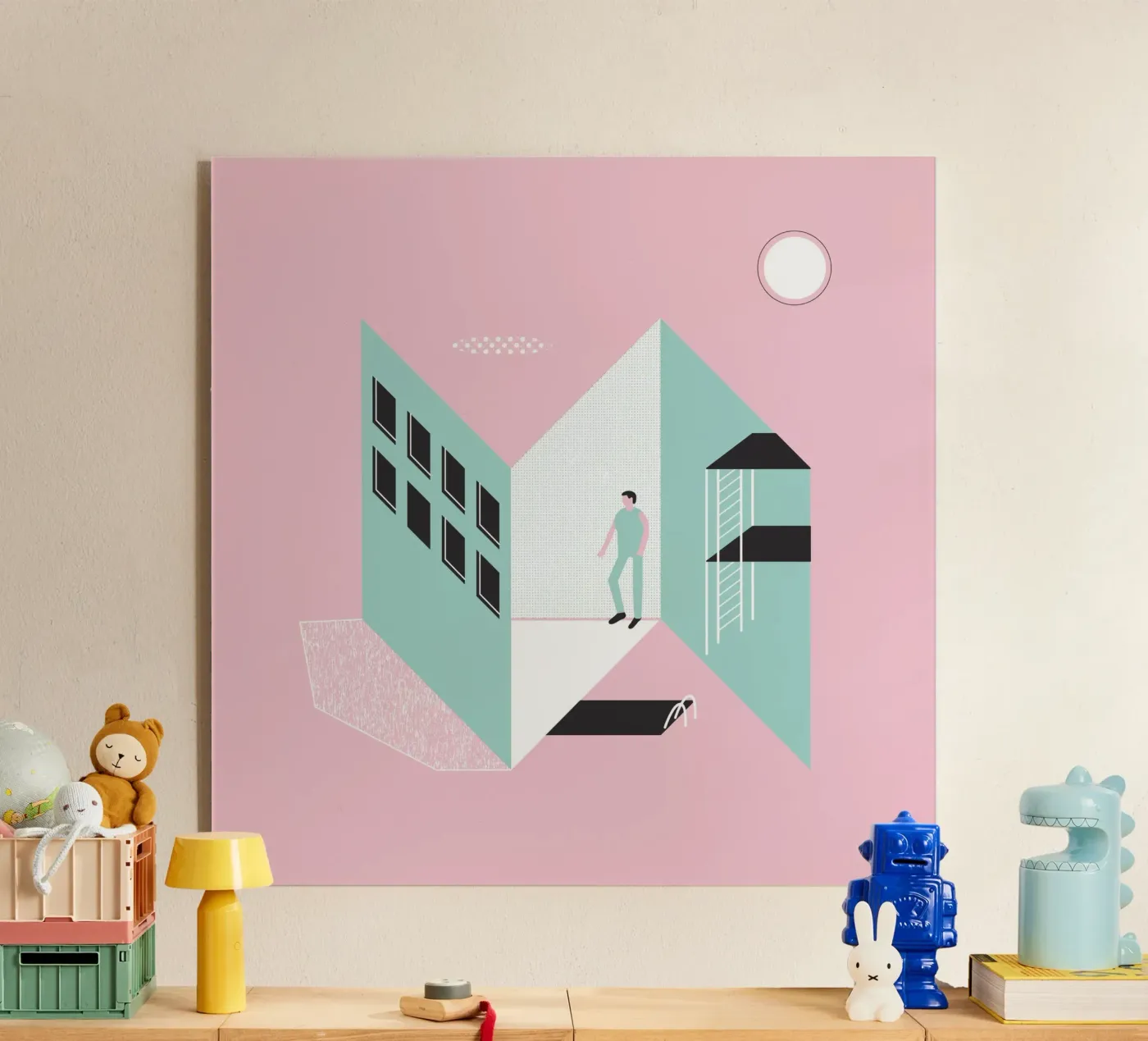 Memphis House plexiglass da Margret-aurin