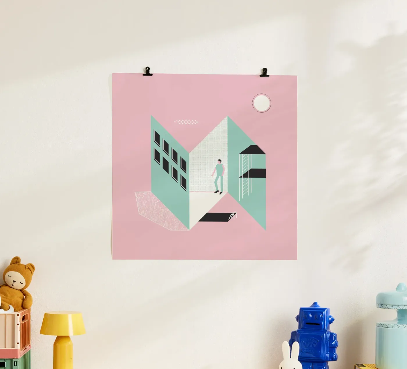 Memphis House poster da Margret-aurin
