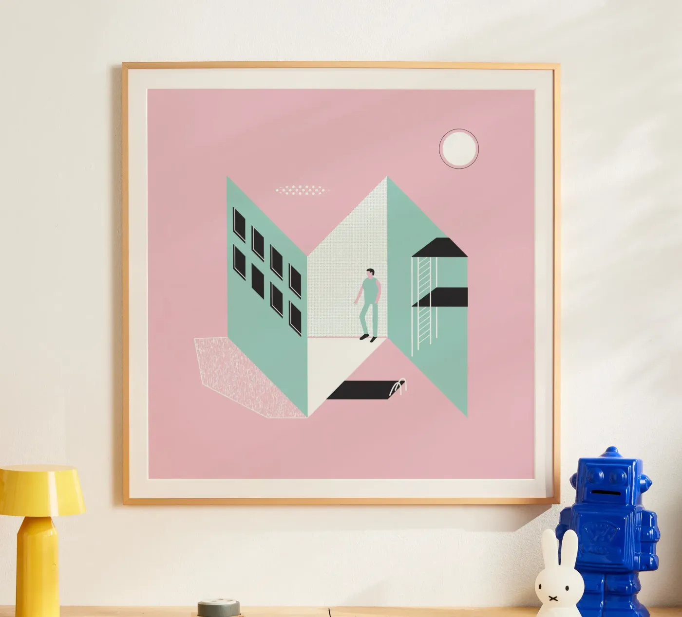 Memphis House poster da Margret-aurin