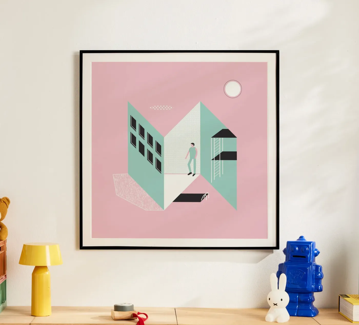 Memphis House poster da Margret-aurin
