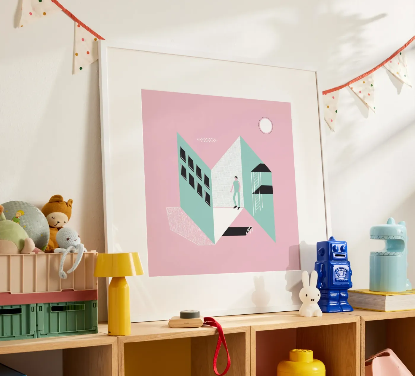 Memphis House poster da Margret-aurin