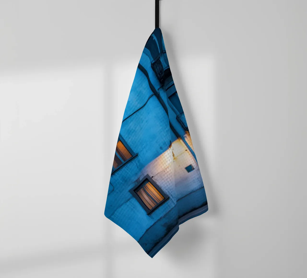 Light from Rome: Urban Melancholy tea towel by By Night