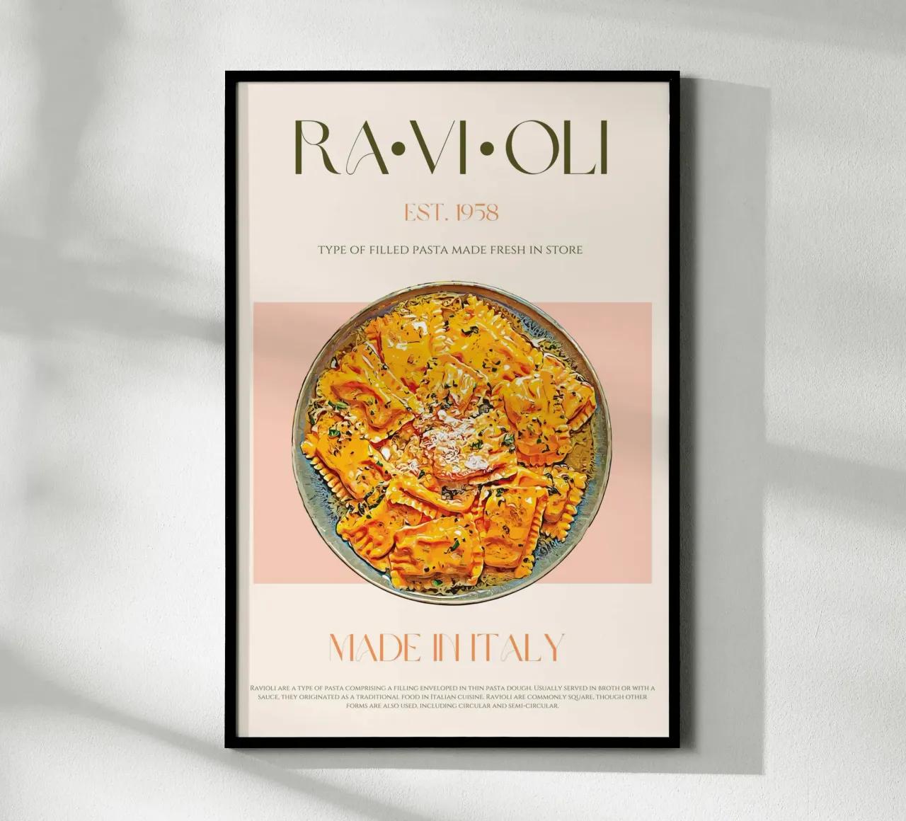 Stampa Ravioli carta hahnemühle da KOKRPrints